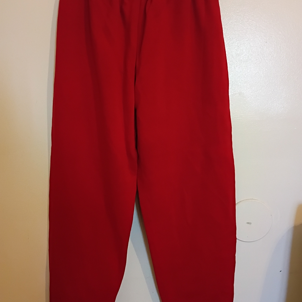 VTG Jerzees Men's Red Sweatpants Sz M - Picture 2 of 5